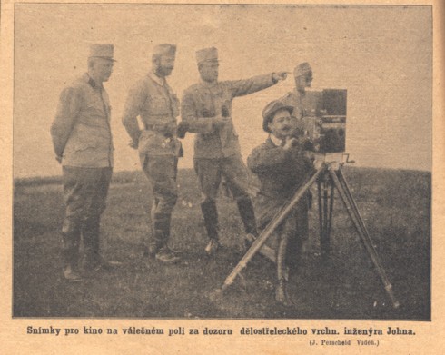 1914 Snimek z valky