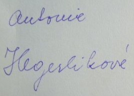 Hegerlikova podpis