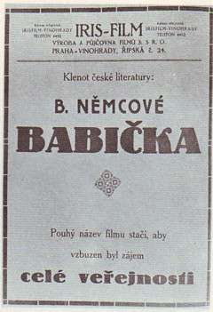 Plakat Babicka 1921